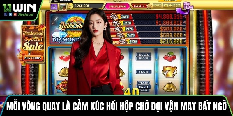 Mỗi vòng quay là cảm xúc hồi hộp chờ đợi vận may bất ngờ